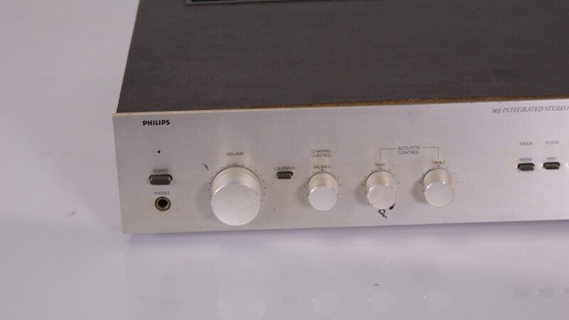 Philips 302 Integrated Stereo Amplifier (Vintage Versterker) - Afbeelding 5