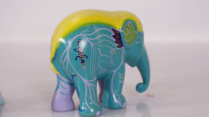 Set van 2 Elephant Parade miniatuur olifantenbeelden – Limited Edition Collectibles - Afbeelding 7