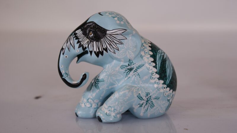 Set van 2 Elephant Parade miniatuur olifantenbeelden – Limited Edition Collectibles - Afbeelding 8