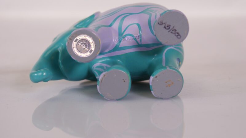 Set van 2 Elephant Parade miniatuur olifantenbeelden – Limited Edition Collectibles - Afbeelding 2