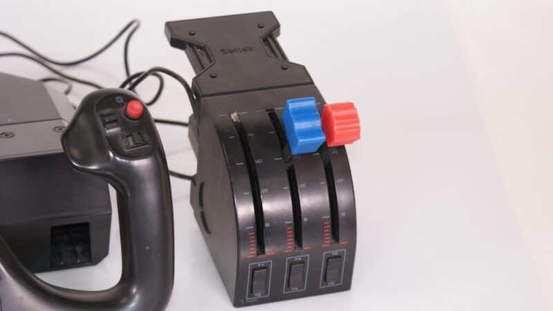 Saitek Pro Flight Yoke System met Throttle Quadrant en Extra Throttle Module - Afbeelding 6