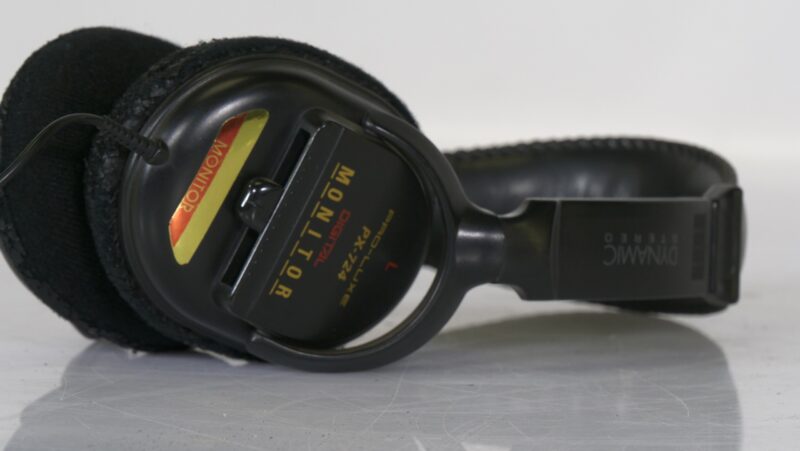 Pro-Luxe PX-724 Digital Monitor Koptelefoon – Vintage Dynamic Stereo Headphones - Afbeelding 3