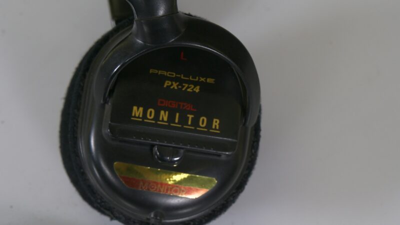 Pro-Luxe PX-724 Digital Monitor Koptelefoon – Vintage Dynamic Stereo Headphones - Afbeelding 2