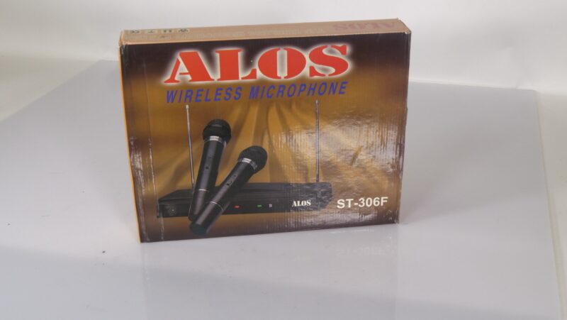ALOS ST-306F Draadloos Microfoonsysteem – Set met 2 Microfoons en Ontvanger - Afbeelding 3