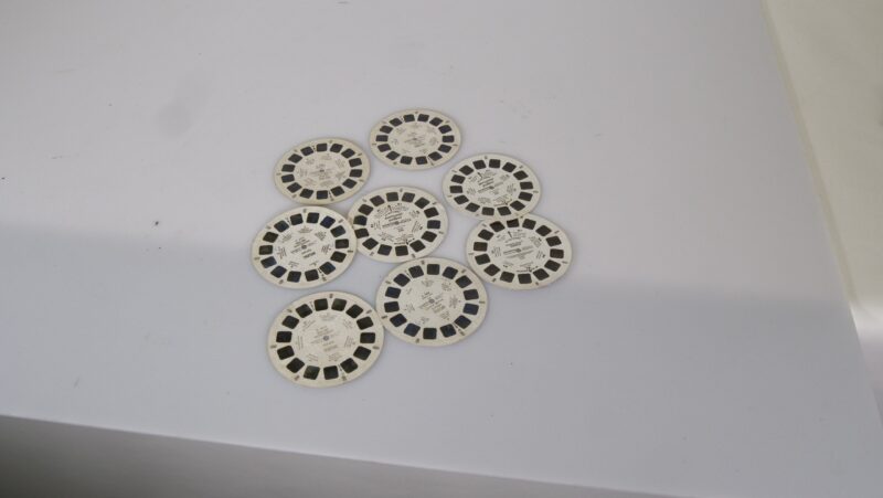 Set van 8 View-Master Schijven – Reels met Europese Reisbeelden (o.a. Bretagne, Costa Brava, Andalusië) - Afbeelding 3