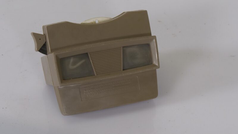 View-Master Sawyer’s Model G (bruin, ca. jaren ’60) – Retro 3D Kijker