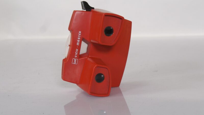 Vintage GAF View-Master stereokijker – rood (jaren ’70) - Afbeelding 4