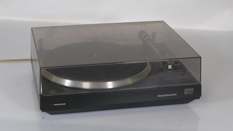 Aristona 5777 platenspeler – Electronic Direct Control (met Philips GP400 element)