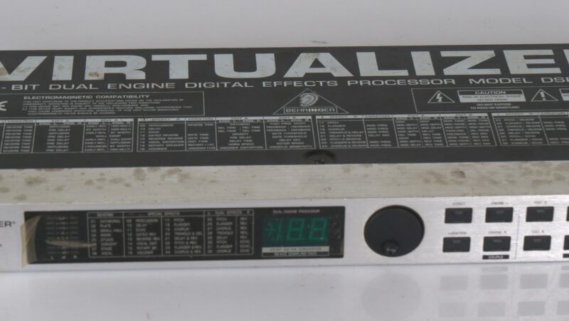 Behringer Virtualizer DSP1000 digitale multi-effect processor (rackmodel) - Afbeelding 4