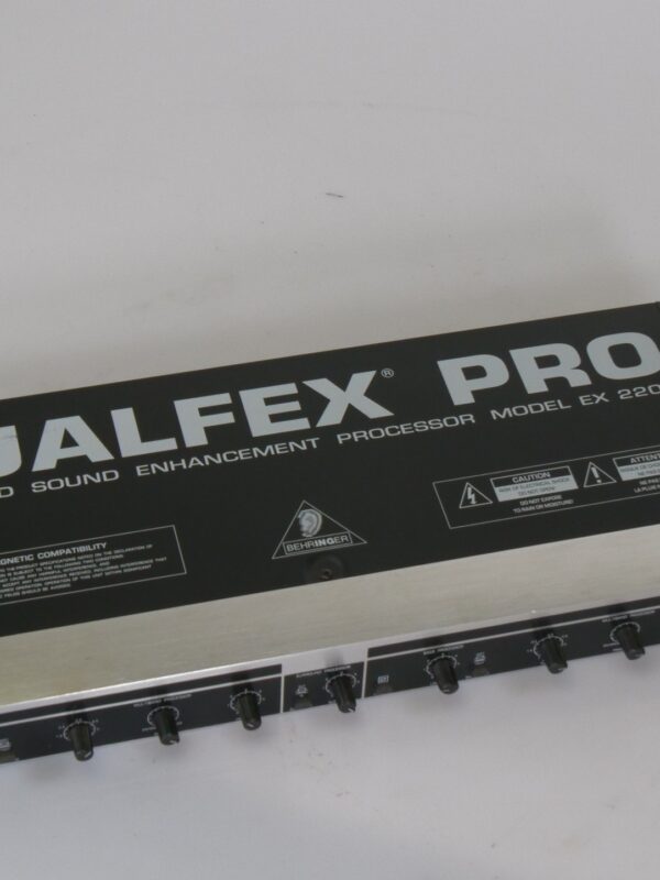 Behringer Dualfex Pro EX2200 multiband sound enhancer / exciter (rackmodel)