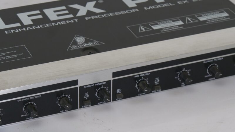 Behringer Dualfex Pro EX2200 multiband sound enhancer / exciter (rackmodel) - Afbeelding 6