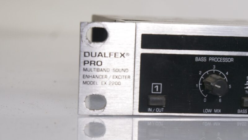Behringer Dualfex Pro EX2200 multiband sound enhancer / exciter (rackmodel) - Afbeelding 2