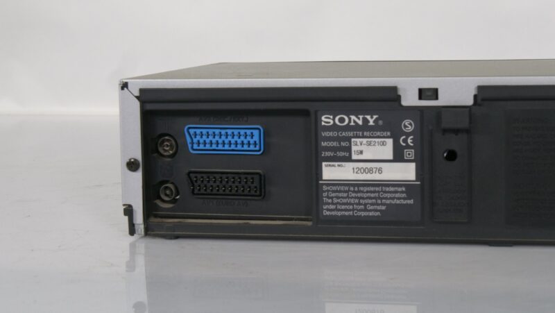 Sony SLV-SE210D VHS videorecorder met Smart Engine en ShowView - Afbeelding 2