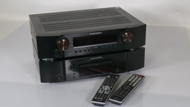 Marantz SR5002 AV Receiver + Marantz UD5007 SACD/Blu-ray speler (set, met afstandsbedieningen)