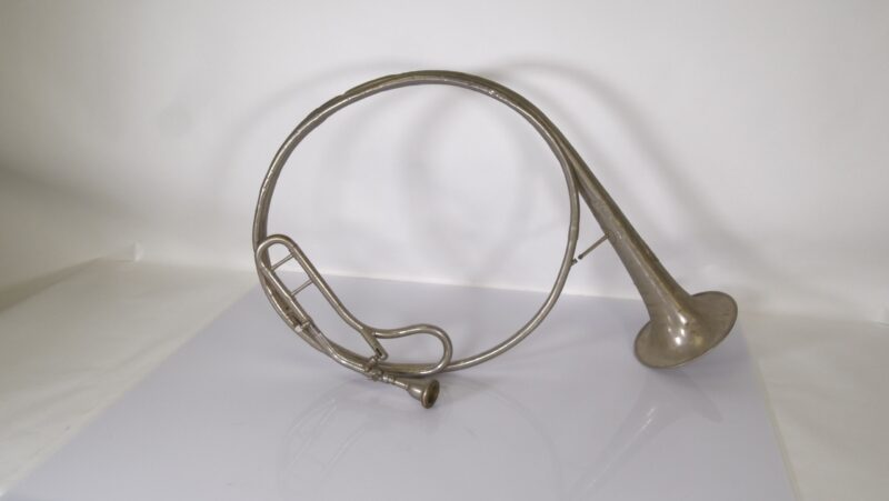 Antieke Naturtrompete – Gebrüder Alexander Mainz, ca. 19e eeuw - Afbeelding 2