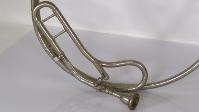 Antieke Naturtrompete – Gebrüder Alexander Mainz, ca. 19e eeuw - Afbeelding 3