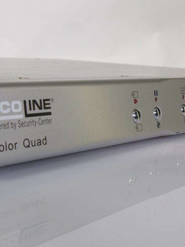 EcoLINE Color Quad Video Multiplexer (4-kanaals CCTV Beeldverdeler)