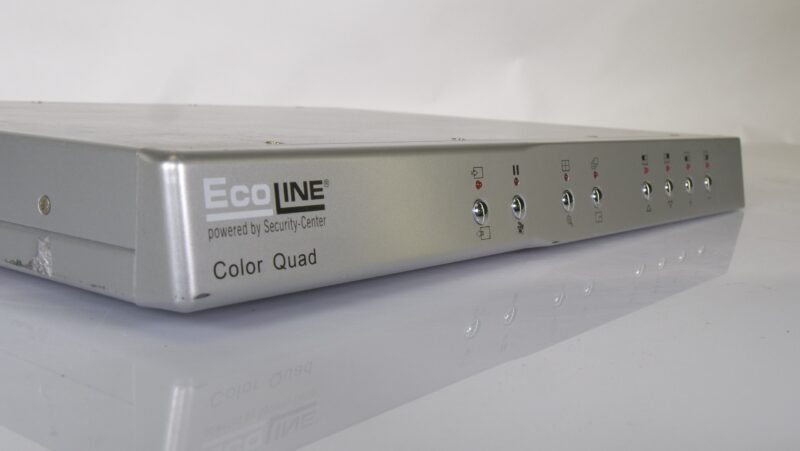 EcoLINE Color Quad Video Multiplexer (4-kanaals CCTV Beeldverdeler)