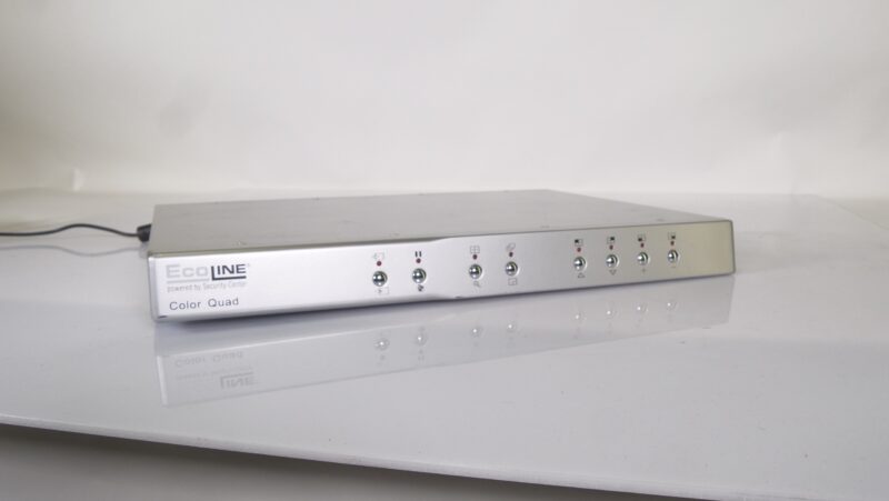 EcoLINE Color Quad Video Multiplexer (4-kanaals CCTV Beeldverdeler) - Afbeelding 4