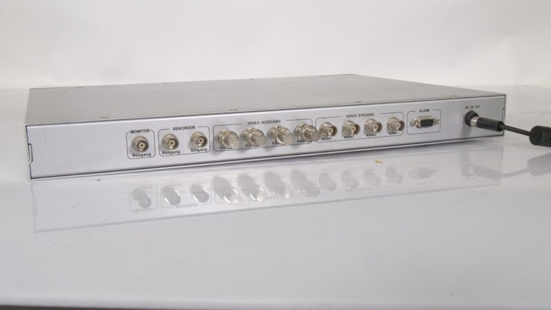 EcoLINE Color Quad Video Multiplexer (4-kanaals CCTV Beeldverdeler) - Afbeelding 2