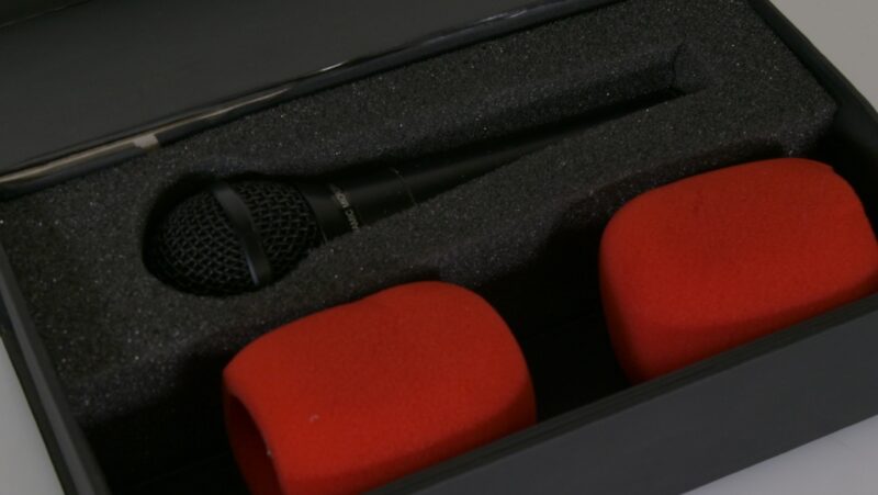 Digitor C-1509 Dynamische Microfoon met Doos en Windkappen - Afbeelding 2