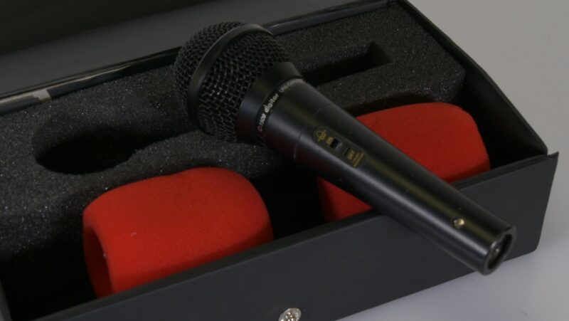 Digitor C-1509 Dynamische Microfoon met Doos en Windkappen - Afbeelding 3