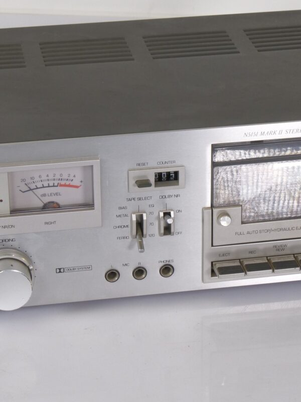 Philips N5151/50 Stereo Cassettedeck Mark II – Vintage Audio (Defect)