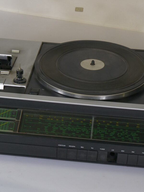 Philips 883 Stereo Music Center – Platenspeler, Cassettedeck & Radio – Vintage (Defect)