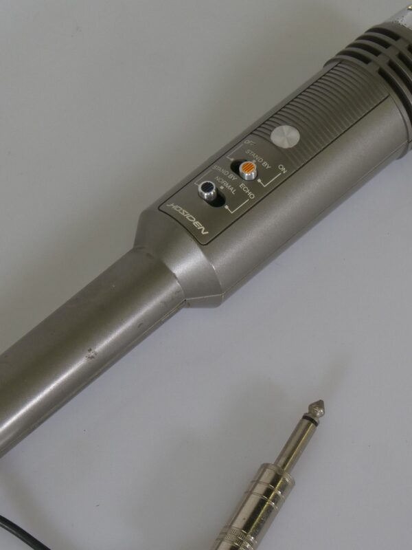 Vintage Hohden microfoon met echo-functie (decoratief, werkt niet)