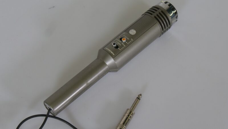 Vintage Hohden microfoon met echo-functie (decoratief, werkt niet)