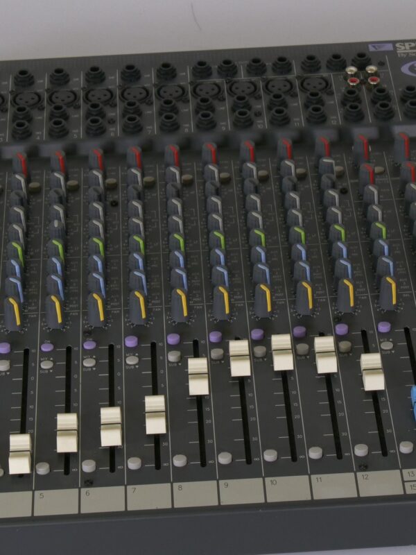 Soundcraft Spirit Folio SX 20-Kanaals Analoge Mixer (zonder voedingskabel)