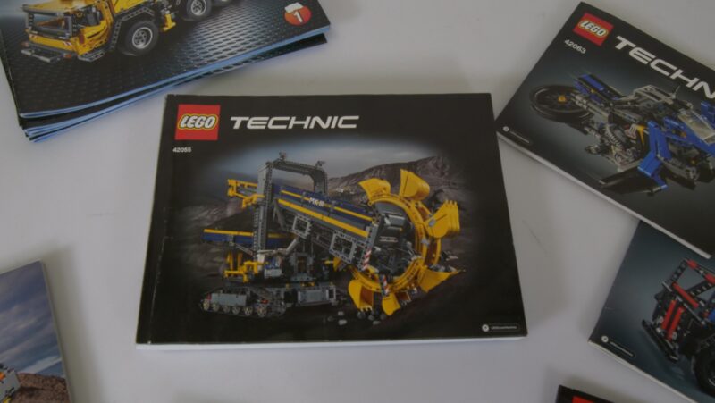 LEGO Technic Bouwinstructie Boekjes Set (Diverse Modellen) - Afbeelding 5