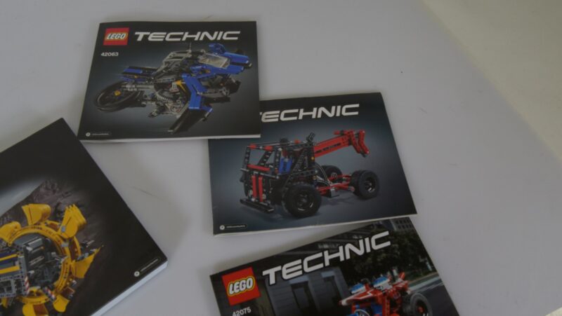 LEGO Technic Bouwinstructie Boekjes Set (Diverse Modellen) - Afbeelding 7