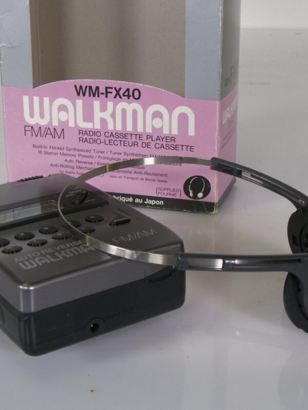 Sony Walkman WM-FX40 met FM/AM radio, auto-reverse en originele doos