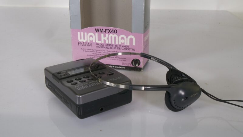 Sony Walkman WM-FX40 met FM/AM radio, auto-reverse en originele doos