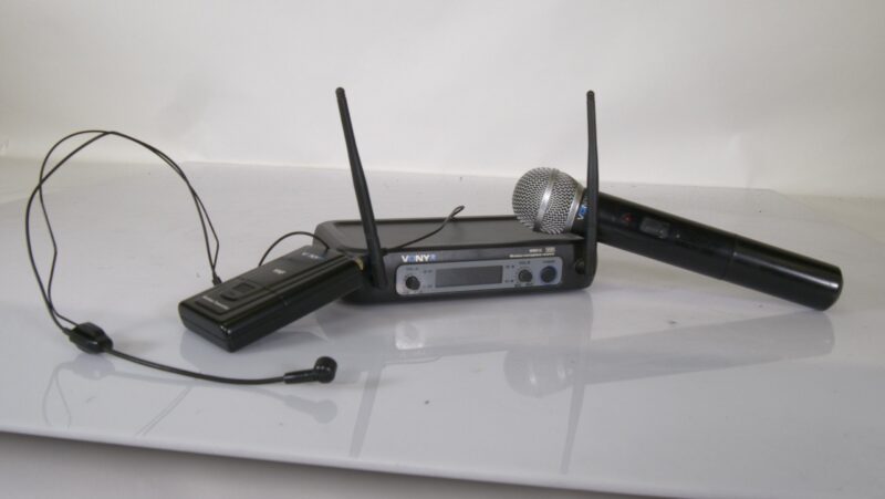 Vonyx WM512 draadloos microfoonsysteem – handheld + headset met ontvanger - Afbeelding 4