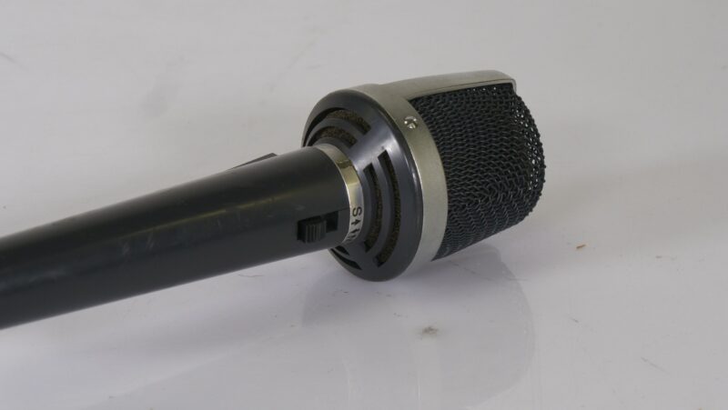 UHER dynamische microfoon – vintage met 5-polige DIN aansluiting - Afbeelding 3