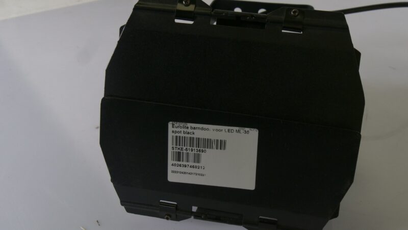 Eurolite LED ML-30 Spot Black met Barndoor - Afbeelding 4