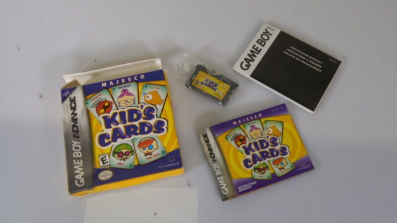Nintendo Game Boy Advance – Kid’s Cards (Majesco, compleet in doos)
