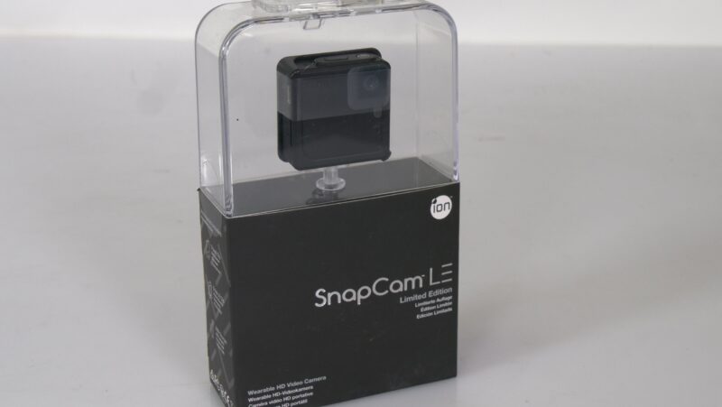 iON SnapCam LE Limited Edition – Wearable HD Videocamera (Nieuw in verpakking)