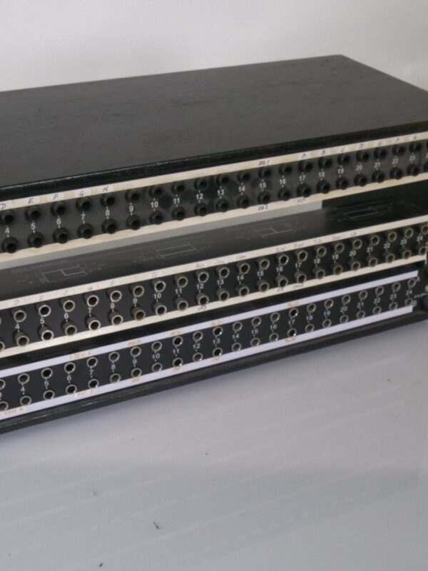 Neutrik Patchbay 3U 19" – Audio/MIDI Signaalverdeler