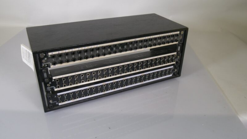 Neutrik Patchbay 3U 19" – Audio/MIDI Signaalverdeler