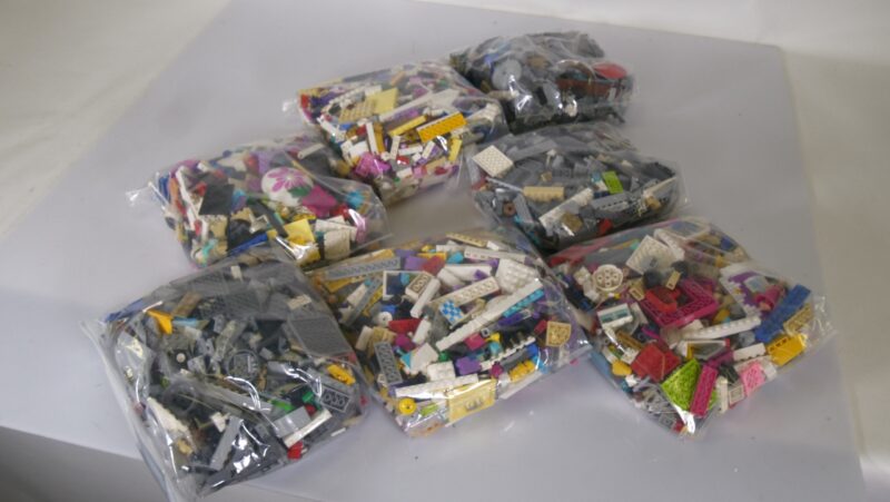 LEGO Bulk Partij – Bouwstenen in Mix van Kleuren en Onderdelen