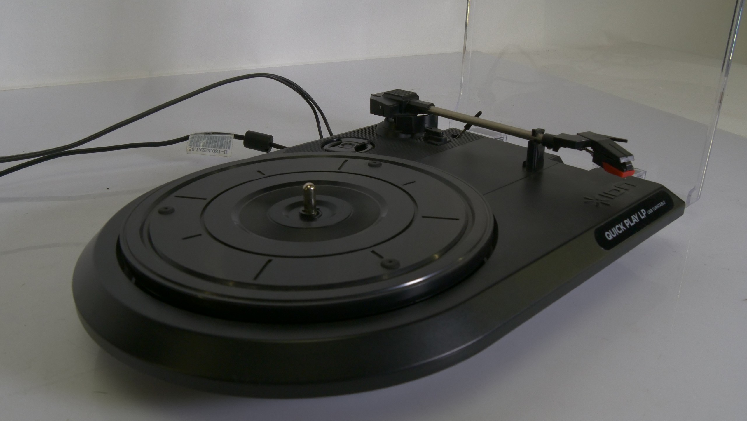 ION Quick Play LP USB Platenspeler met stofkap - Afbeelding 4