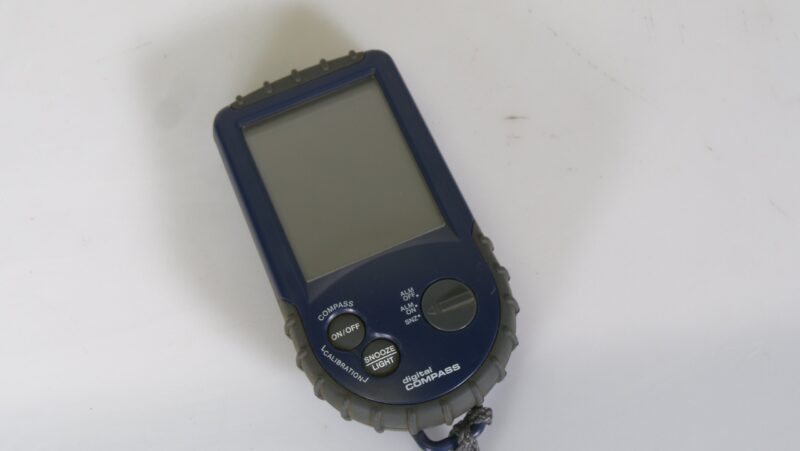 Digitale Kompas met Kalender, Alarm en Backlight (Outdoor Gadget, ca. 2000s)