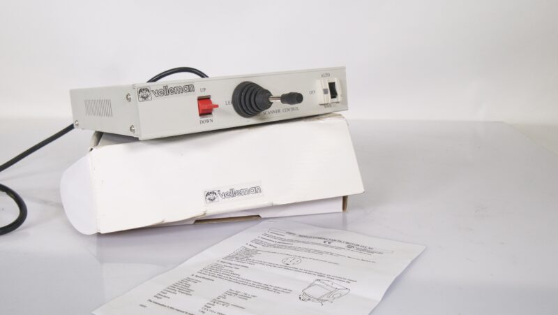 Velleman VISP2 Indoor Camera Pan-Tilt Motor Controller 24V AC – met handleiding en doos - Afbeelding 2