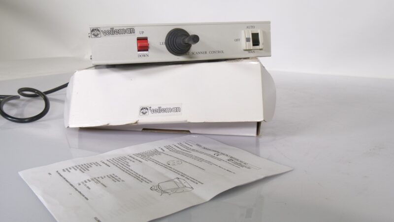 Velleman VISP2 Indoor Camera Pan-Tilt Motor Controller 24V AC – met handleiding en doos - Afbeelding 3