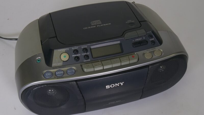 Sony CFD-S01 draagbare boombox met CD, cassette en radio - Afbeelding 6