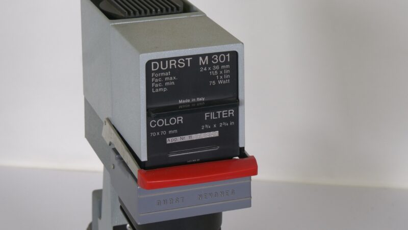 Durst M301 fotopapier vergroter met Neoneg lens (donkere kamer apparatuur, getest & werkend) - Afbeelding 3