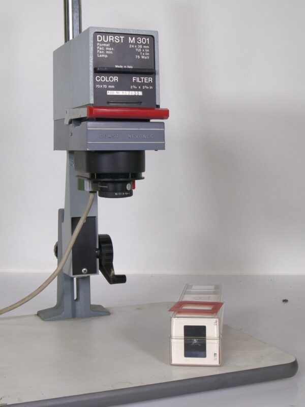 Durst M301 fotopapier vergroter met Neoneg lens (donkere kamer apparatuur, getest & werkend)